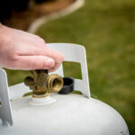 How do I check the levels on my propane tank?